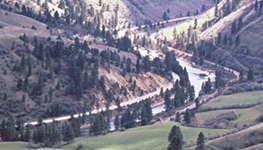 Payette River and Hwy 55, S.McConnel photo